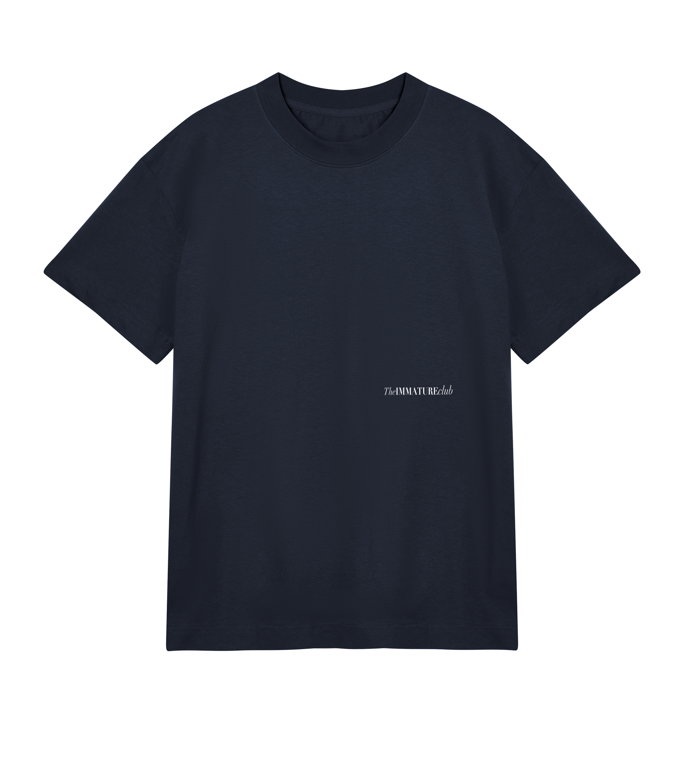 TIC Drunk Bear White Boxy Tee