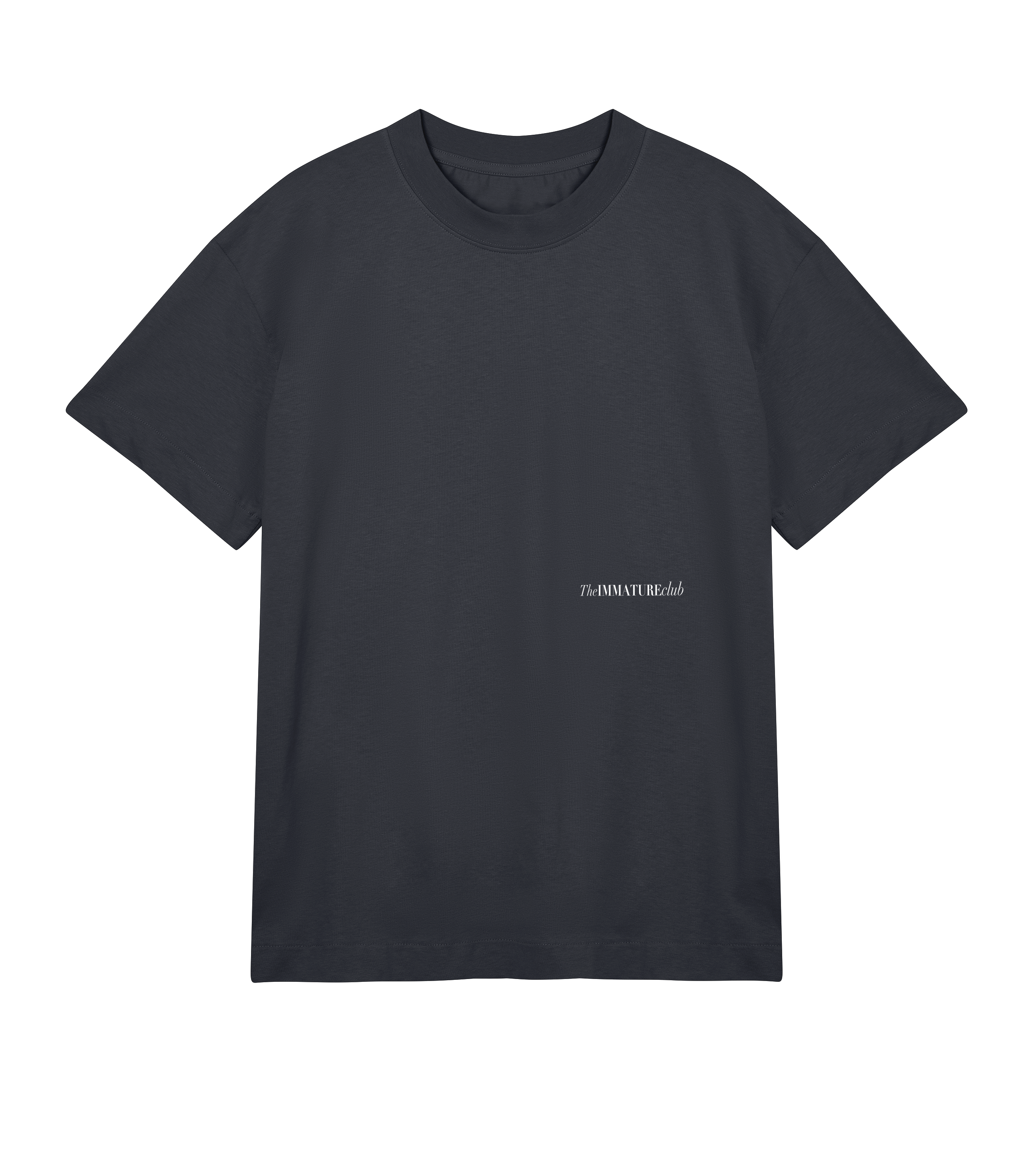 TIC Drunk Bear White Boxy Tee