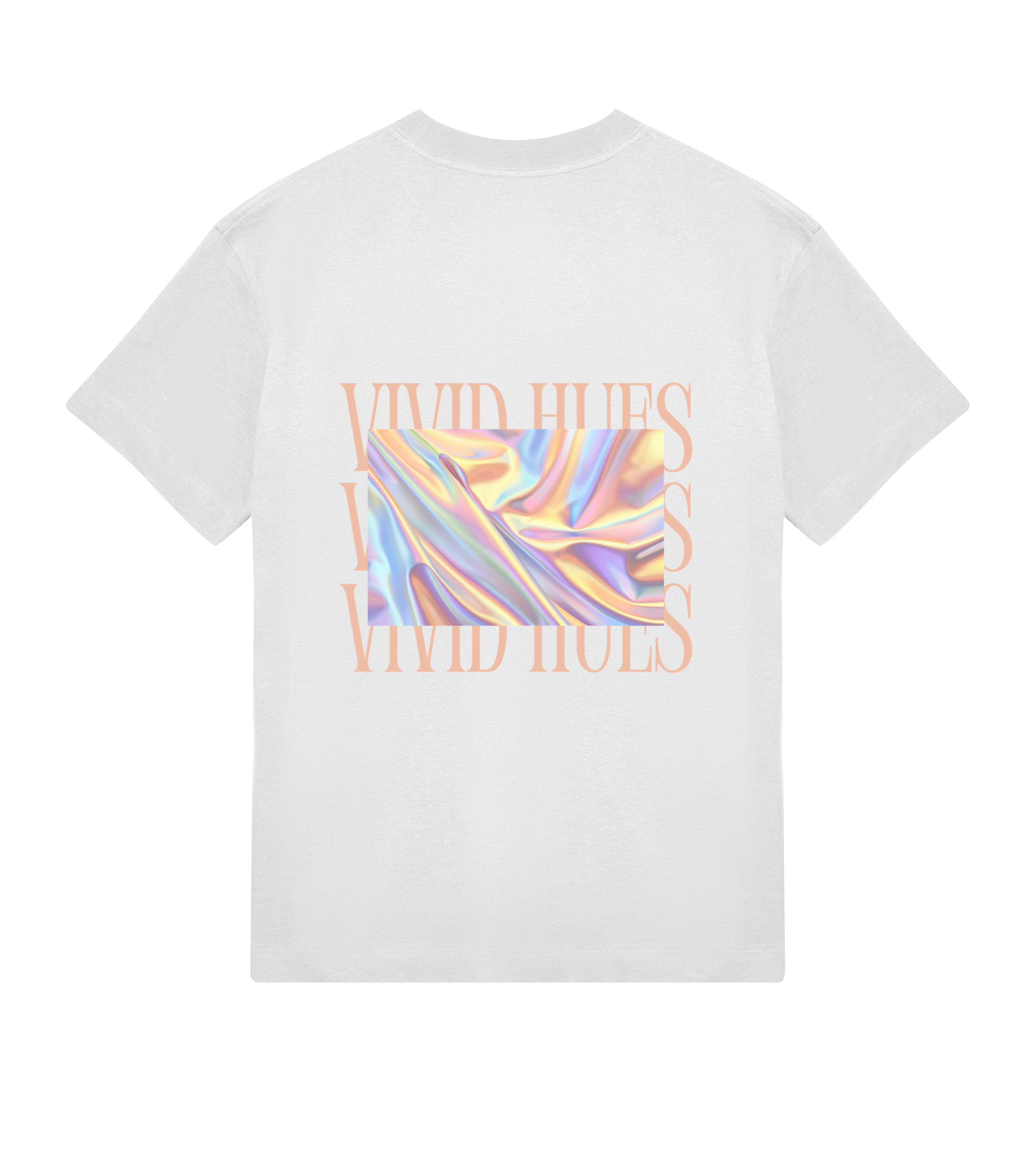 Vivid Hues Fade Boxy Tee