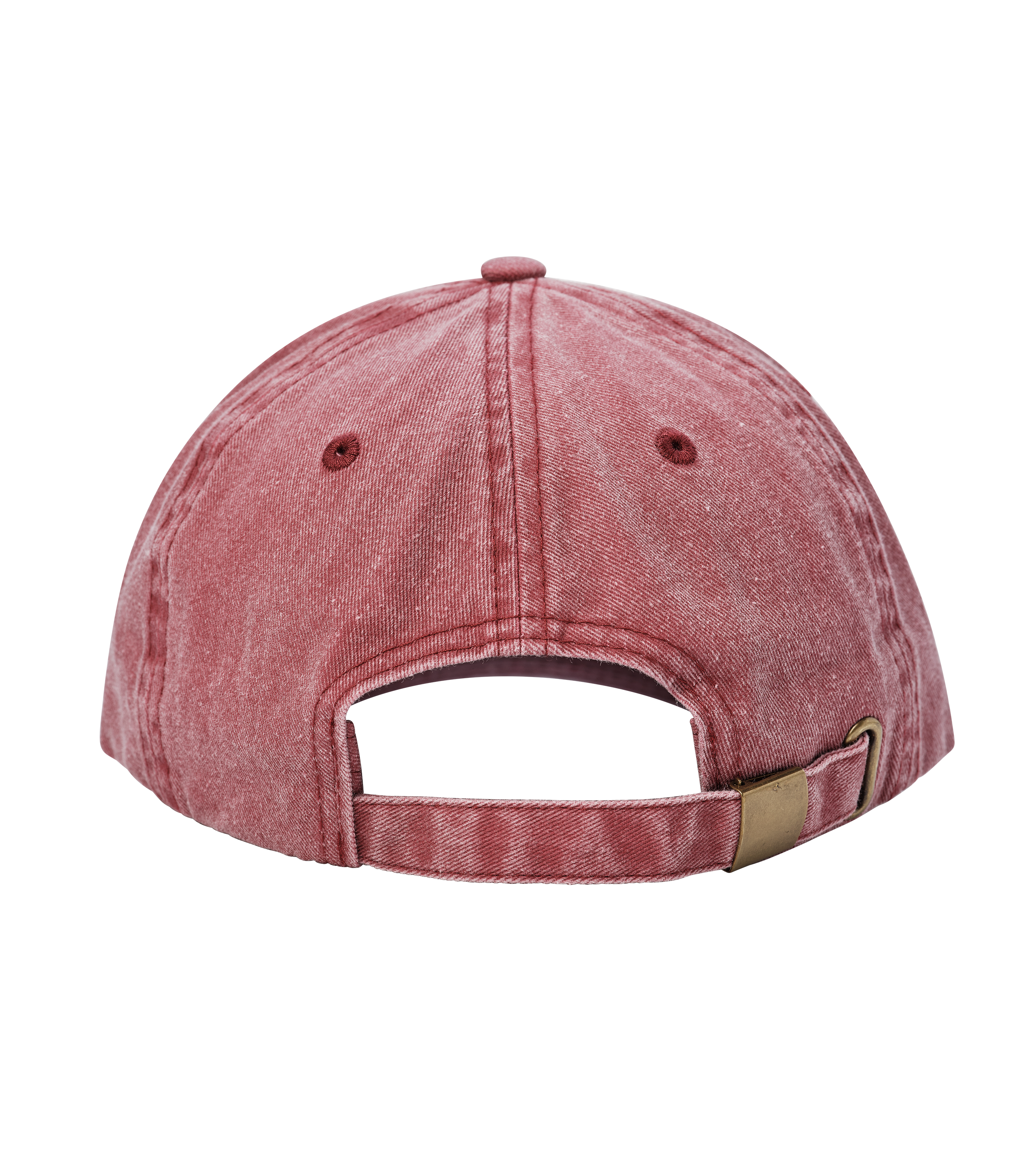 Red and white OLVR Twill Cap