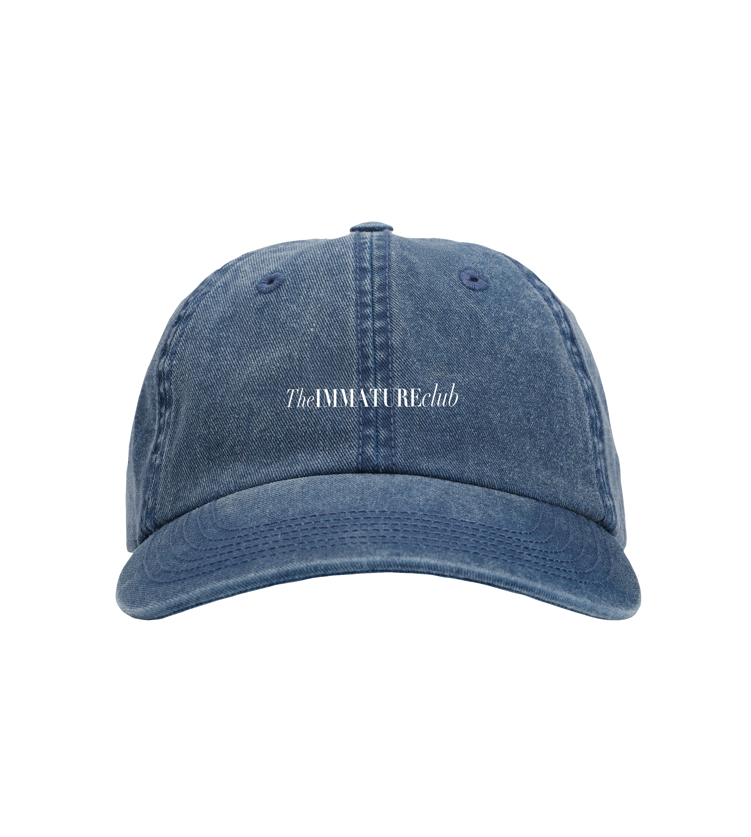 TIC Drunk Bear White Twill Cap